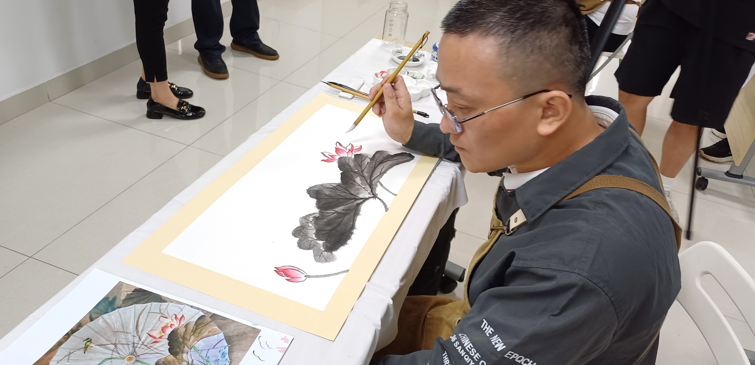 Visiting Su Embroidery Workshop