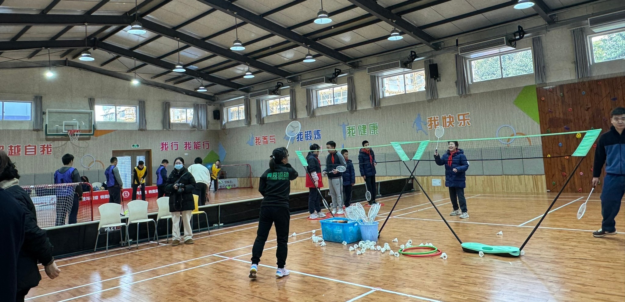 參觀當地的殘疾人士培育機構